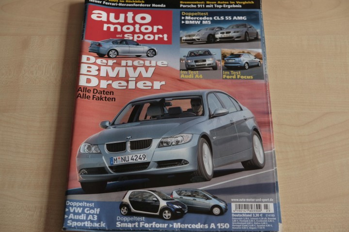 Deckblatt Auto Motor und Sport (23/2004)